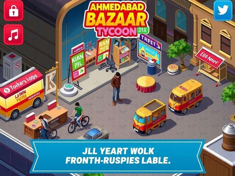 Ahmedabad Bazaar Tycoon inventory management
