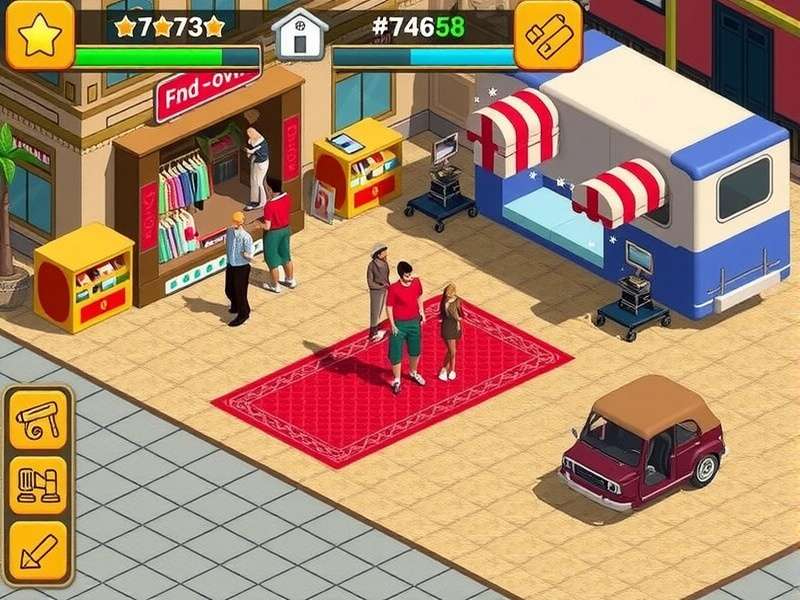 Ahmedabad Bazaar Tycoon gameplay screenshot